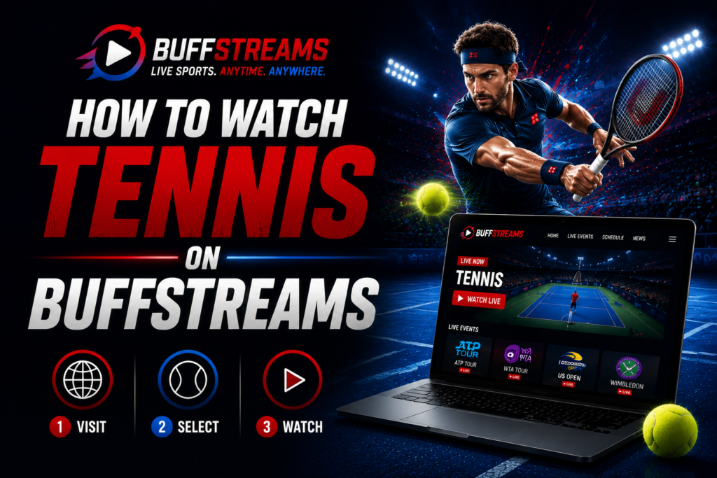 buffstream tennis