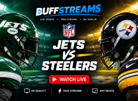 buffstreams jets vs steelers